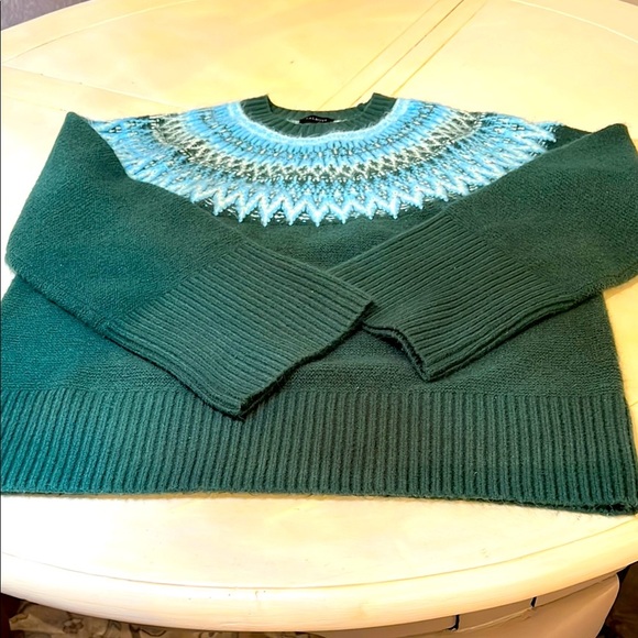 Talbots Sweaters - TALBOTS Woman’s Fair Isle pullover sweater S NWOT